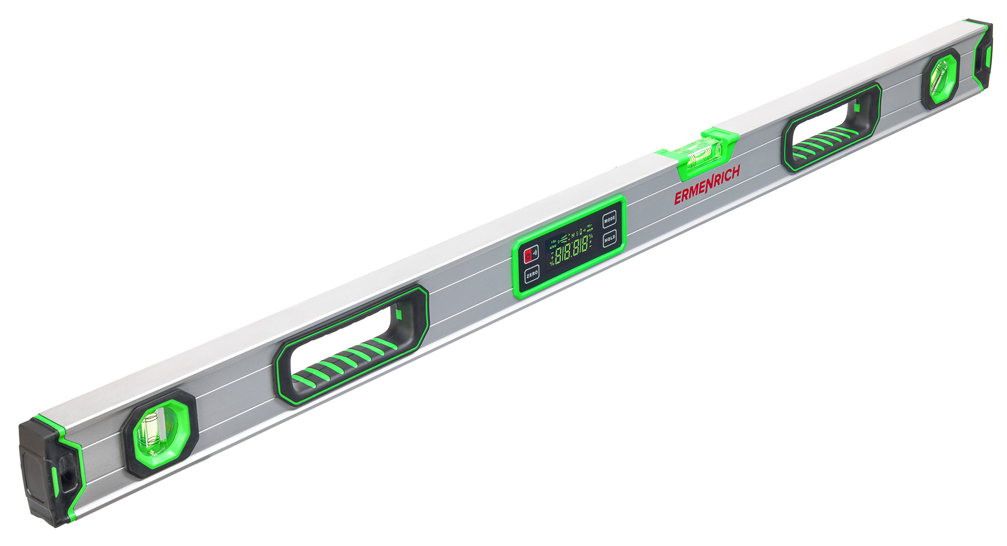 Цифровой уровень Ermenrich Verk LL100, зеленый