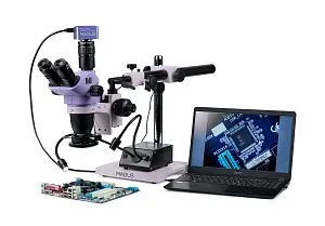 Микроскоп стереоскопический цифровой MAGUS Stereo D8TR для ремонта и пайки, изображение 1