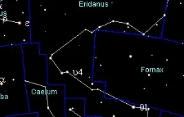 Звезда Ахернар: знакомство с альфой Эридана