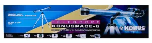 Телескоп Konus Konuspace-6 60/800 AZ, изображение 16