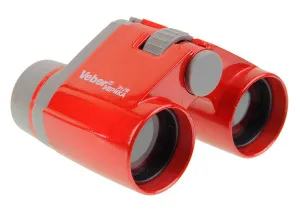Бинокль детский Veber «Эврика» 3х28, красный, изображение 4