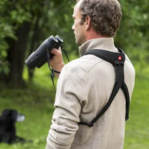 Ремень Leica Sport для биноклей, неопреновый, оранжевый, изображение 2