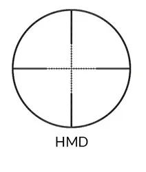 Прицел оптический Nikko Stirling Mountmaster 4x40 AO, сетка Half MD, изображение 3