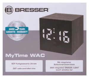 Часы настольные Bresser MyTime WAC, черные, изображение 11