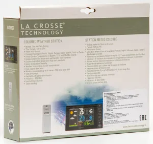 Метеостанция La Crosse WS6827 с цветным экраном и USB-портом, изображение 8