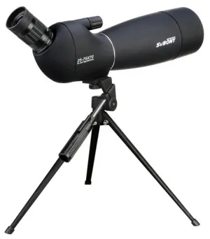 Зрительная труба SVBONY SV28 25–75x70 WP со штативом, изображение 5