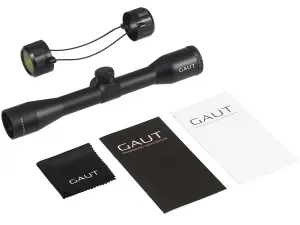 Прицел оптический GAUT Quartz 4x32, сетка 3 (Mil-Dot), изображение 6