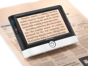 Лупа цифровая Eschenbach Visolux Digital HD 2–22x, с ЖК-экраном 7” 16:9, с подсветкой, изображение 8