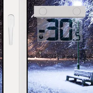 Термометр цифровой RST 01377 с солнечной батареей, оконный, изображение 3