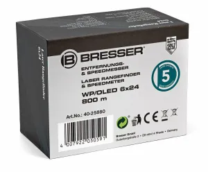 Дальномер лазерный Bresser 6x24 WP, изображение 9