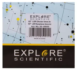 Окуляр Explore Scientific LER 52° 3 мм, 1,25" (AR), изображение 11