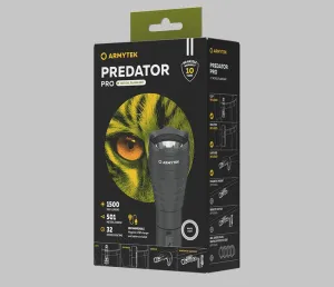 Фонарь тактический Armytek Predator Pro Magnet USB, теплый свет, изображение 3