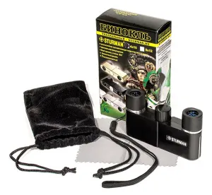 Бинокль театральный STURMAN 4x10, черный, изображение 4