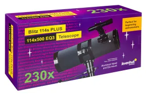 Телескоп Levenhuk Blitz 114s PLUS, изображение 12